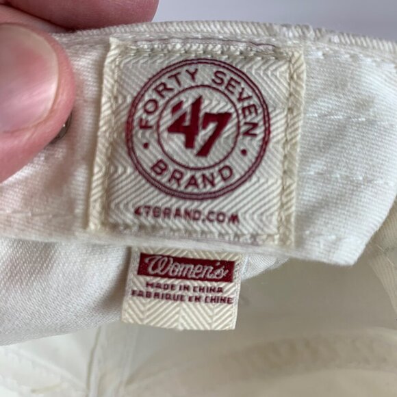 Oakland Athletics Womens White 47 Brand 2012 Spring Training Strapback Hat New - Picture 6 of 6